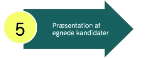Præsentation af egnede kandidater