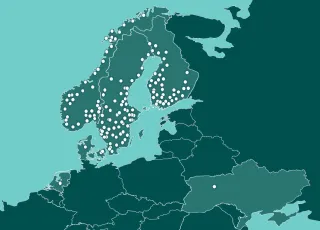 Accountor offices in six countries